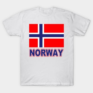 The Pride of Norway - Norwegian Flag Design T-Shirt